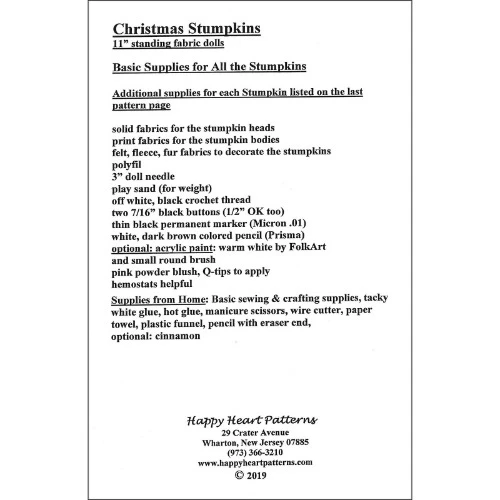 Christmas Stumpkins Pattern - Image 2