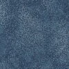 Navy Snow With Silver Metallic Christmas Fabric