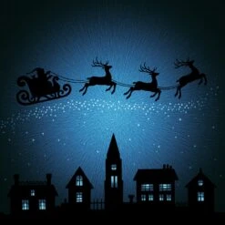 Hoffman Sapphire Christmas Panel